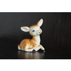 Фарфоровая статуэтка "Олененок", номерная.