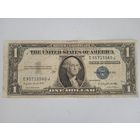 Доллар 1935 год с синей печатью, редкий, с рубля