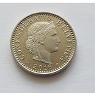 Швейцария 20 раппенов, 2016