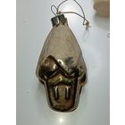 Ёлочная игрушка  - Избушка . СССР  .