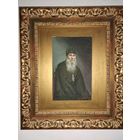 Картина холст,масло Священнослужитель.