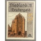 Нотгельд, Фринланд 25 Пфеннигов 1922 год. Веймарская республика.