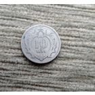 Werty71 Австрия 10 геллеров 1895