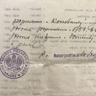 Нотариальный акт.Лида-1928г.