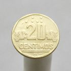 Перу  20 сентимо 1992