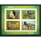 Украина - 1996 - Птицы (WWF) - 1 блок. MLH.  (LOT Dg1)