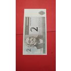 1 шт. Эстония. 2 Кроны. 2006. С рубля. (20).