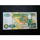 Замбия 20 квача 1992г. UNC.