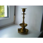 Бронзовый Подсвечник 19 век. Россия 21 см.
