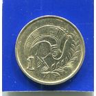 Кипр 1 цент 1998