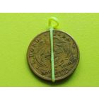 Южно-Африканская Республика (Трансвааль). 1 фунт 1896. Фальшак тех лет под золото для обихода с браком (разворотом - поворотом). Торг.