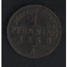 Германия Пруссия 1 пфенниг 1850 г. (*). Состояние на фото!!!