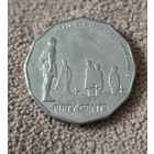 Австралия 50 центов, 2005 60 лет со дня окончания Второй Мировой войны