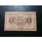 Финляндия 1 марка золотом 1918