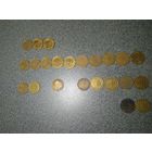 1 копейка СССР, погодовка 1968 - 1991 г. 25 шт. (обмен)