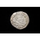 Трояк 1592 г. Вильно (Речь Посполитая), Сигизмунд Ваза. Штемпельный блеск, кабинетная патина!