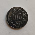 Уругвай 100 новых песо 1989 г.