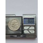 2 марки 1933 года. Германия,450 лет со дня рождения Мартина Лютера. Нацистская Германия (1933 - 1945). Серебро 625. Монета не чищена. В2 45637.