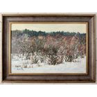 Шкарубо О.В. "Зимний вечер", 2020 г. Холст,масло. Размер 40х60 см.