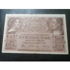 Германия 100 марок 1918 г. Ковно. Каунас. Оккупация