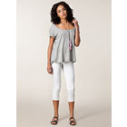 Джеггинсы Pieces 3/4 funky foxy (ЦВЕТ ПЕСОЧНЫЙ - реальные фото)