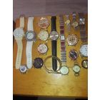 Большой лот винтажных часов .