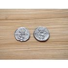 Двуденарии 1567 1570 Сигизмунда II Августа