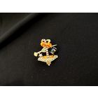 Брошь, якорь, винтаж 1976 год Lindberg