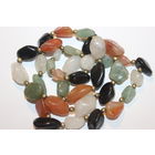 Бусы времён СССР, натуральный камень, длина 50 см., хорошее состояние.