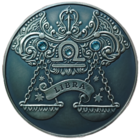 20 рублей 2013 года. Весы. UNC+
