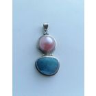 Кулон серебро 925 пробы камни, шикарная работа