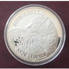 Британские Виргинские острова 1 доллар, 2014 Ирбис