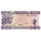 Гвинея 100 франков образца 1985 года UNC P30a(2) серия AV