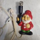 Ретро светильник из СССР. Гномик. Рабочий. Алюминий.