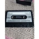 Кассета City C60. CHROMDIOXID CASSETTE.