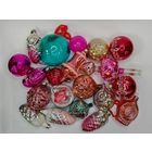 Новогодняя ёлочная игрушка СССР Одним лотом всё что на фото. С рубля