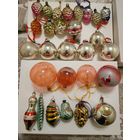 Елочные игрушки СССР ЛОТОМ 28 штук