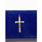 Серебряный крестик , 925 проба .