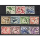 Германия Рейх 1936 IV Зимняя олимпиада Гармиш-Партенкирхен XI Летняя олимпиада Берлин Виды спорта Полная  #600-2,609-17