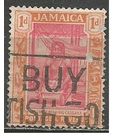 Ямайка. Островитянка готовит маниоку. 1922г. Mi#99.