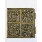 "Праздники". Часть складня. Плакетка. Оригинал. м