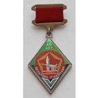 Знак ветеран  1-ой Слуцкой ордена Красного Знамени ОИПТАБР ТЯЖ . МЕТ.