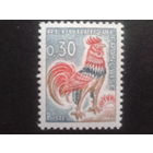 Франция 1965 стандарт одиночка, гальский петух