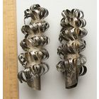 Металлические елочные украшения произведено в СССР