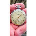 РЕДКИЕ ЧАСЫ SERKJSOF МОЛНИЯ ТОНКИЕ ДЛЯ ТУРЕЦКИХ ЖД 1965 ГОД КАРМАННЫЕ 15 КАМНЕЙ  СССР СОСТОЯНИЕ !!!  НА ХОДУ.  Распродажа Коллекции !!! .Экспресс  Аукцион  не С 1 Рубля  .Много лотов в продаже .