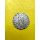 Полуполтинник 1794 года СПБ-АК. Серебро. Гурт шнур влево, Отличная монетка. СМОТРИТЕ ДР. МОИ ЛОТЫ. Большая распродажа!