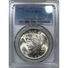 Доллар Мирный 1922 США MS 63 PCGS. Очень яркая! Крупное серебро
