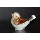 Фарфоровая статуэтка "Воробушек".