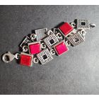 Шикарный браслет серебро 925 #41, С РУБЛЯ! МНОГО ЛОТОВ С РУБЛЯ! БЕЗ МЦ