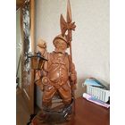 Светильник ночник Ночной сторож Дерево С рубля